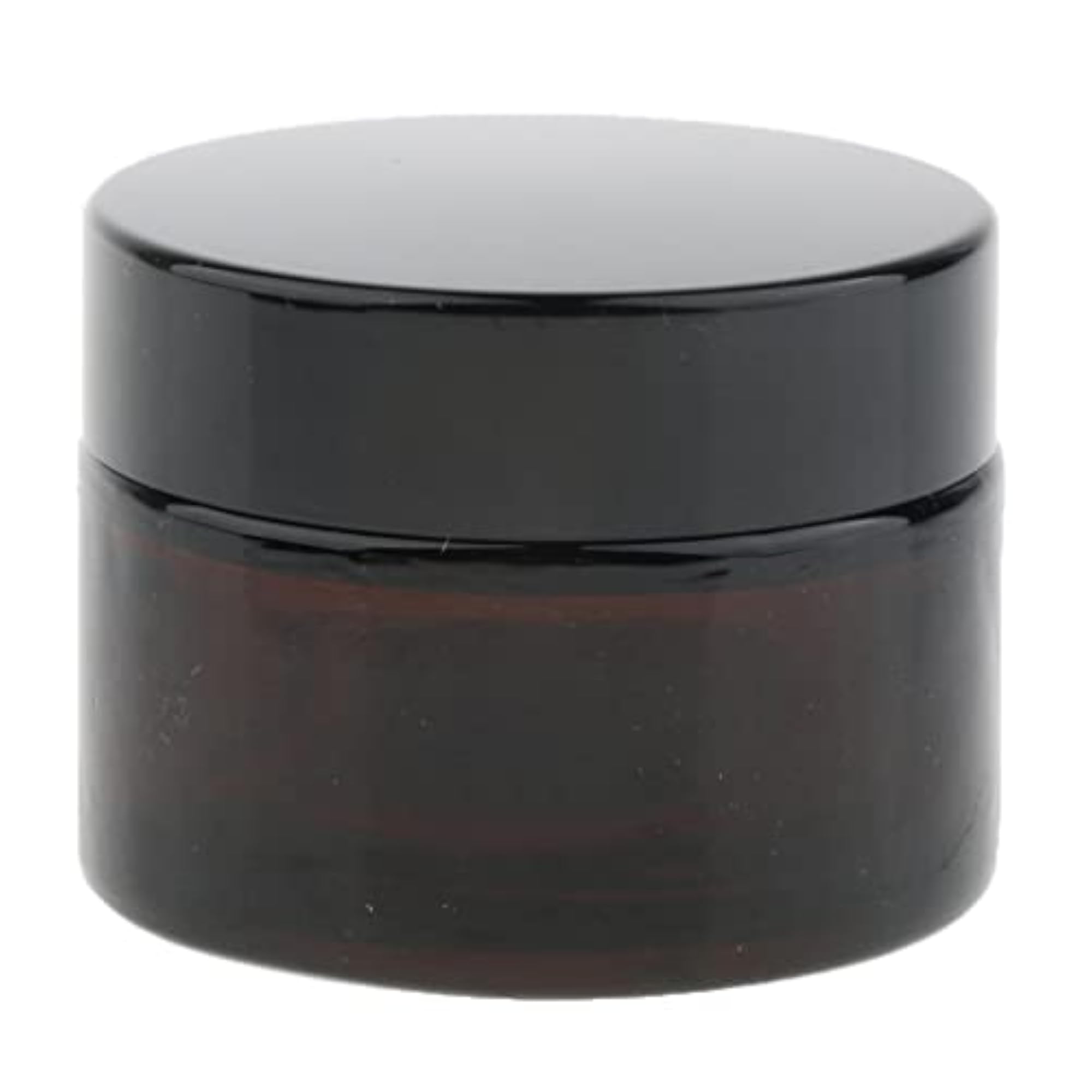 Refillable Cosmetic Containers Round Glass Jars for Face Cream